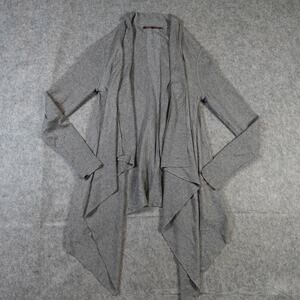 Comptoir des Cotonniers Sweater Womens XS/S Drape Wool Blend Cardigan Waterfall